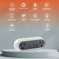 thumbnail image 2 of Enchufe Inteligente Doble Wi-Fi 2 Puertos USB-A Compatible con App móvil y Asistentes de voz Tecnolite, 2 of 6