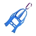 thumbnail image 1 of Transemion Cintre pour Espadrilles de Randonnée et d'Escalade en Plein Air Solution de Rangement Efficace Pinces à Chaussures pour Sac Économiseur d'Espace Bleu G/TG, 1 of 6