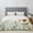 Yellow LightGreen, variant on Queen Size Duvet Cover 4 Piece Bedding Set Spring Sunflower Green Leaves Bed Sheet Sets Soft Microfiber Comforter Cover with Flat Sheet 2 Pillow Shams