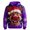 00-Purple1288, variant on XIAOCHA Christmas Reindeer Hoodie Sweatshirt For Men Long Sleeve Snowflake Print Casual Pullover Top, Red, Sizes XXXL