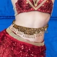 thumbnail image 2 of Belly Waist Chains Belly Jewelry Hip Scarf Belt Indian Dancing Belly Dance Chain Yuyangstore Cinturón de Danza del Vientre, 2 of 8