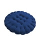 thumbnail image 3 of Cojín con forma de galleta para silla, cómodo y decorativo para el suelo de la sala de estar. Azul, 3 of 8