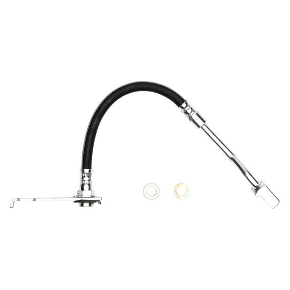 Rear Lower Left Dynamic Friction Company Brake Line Hose 350-47398 Fits select: 2005 CHEVROLET SILVERADO, 2003 GMC SIERRA