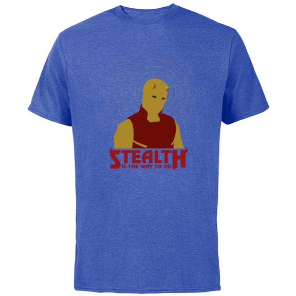 Marvel Daredevil Stealth is the Way to Go She-Hulk Disney - Short Sleeve Cotton T-Shirt for Adults - Customized-Royal Heather