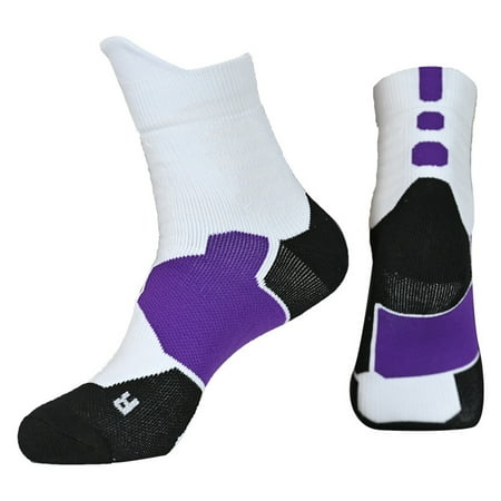 

YeccYuly Mens Athletic Performance Crew Socks for Running and Training