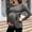 Dark Gray, variant on Olyvenn Stylish Women's Maternity Shirts Casual Long Sleeve Tie Front Ribbed Knit Pregnancy Tee Top Loungewear Loose Pregnant Blouses Sky Blue 12