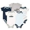 Hudson Baby Boy Bodysuits, 5-pack