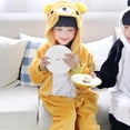 thumbnail image 1 of Pijama de franela con capucha para niño y niña, ropa de dormir de dibujos animados, Kigurumi, de Anime, de invierno xuanjing unisex, 1 of 2