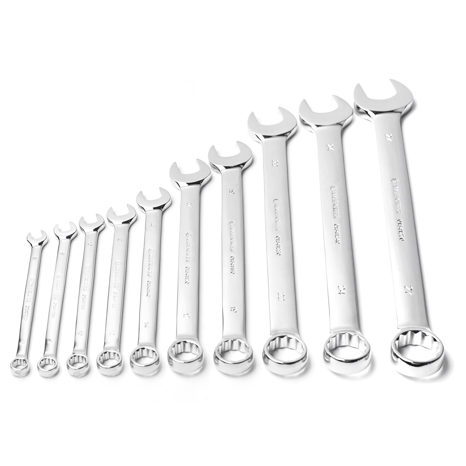 MAXPOWER 10piece Metric Combination Wrench Set