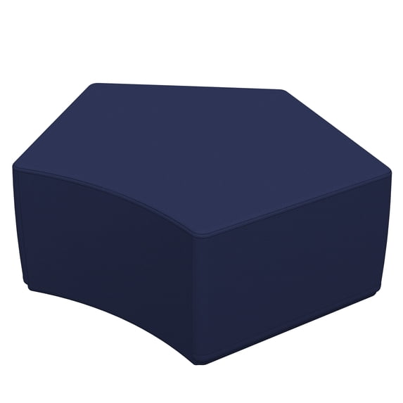 SoftZone® Penta-Fun Ottoman Junior - Navy
