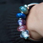 Trollbeads Strawberry Quartz Gemstone Charm, 1 Count