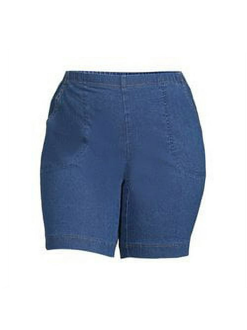 JMS Just My Size by Hanes Women's Plus Size 2 Pocket Pull-On