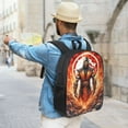 thumbnail image 5 of Mortal Kombat Backpack, Large Capacity Laptop Backpack, Durable Water-Resistant Daypack, 17.3x12.2x5.5 Inch, 5 of 8