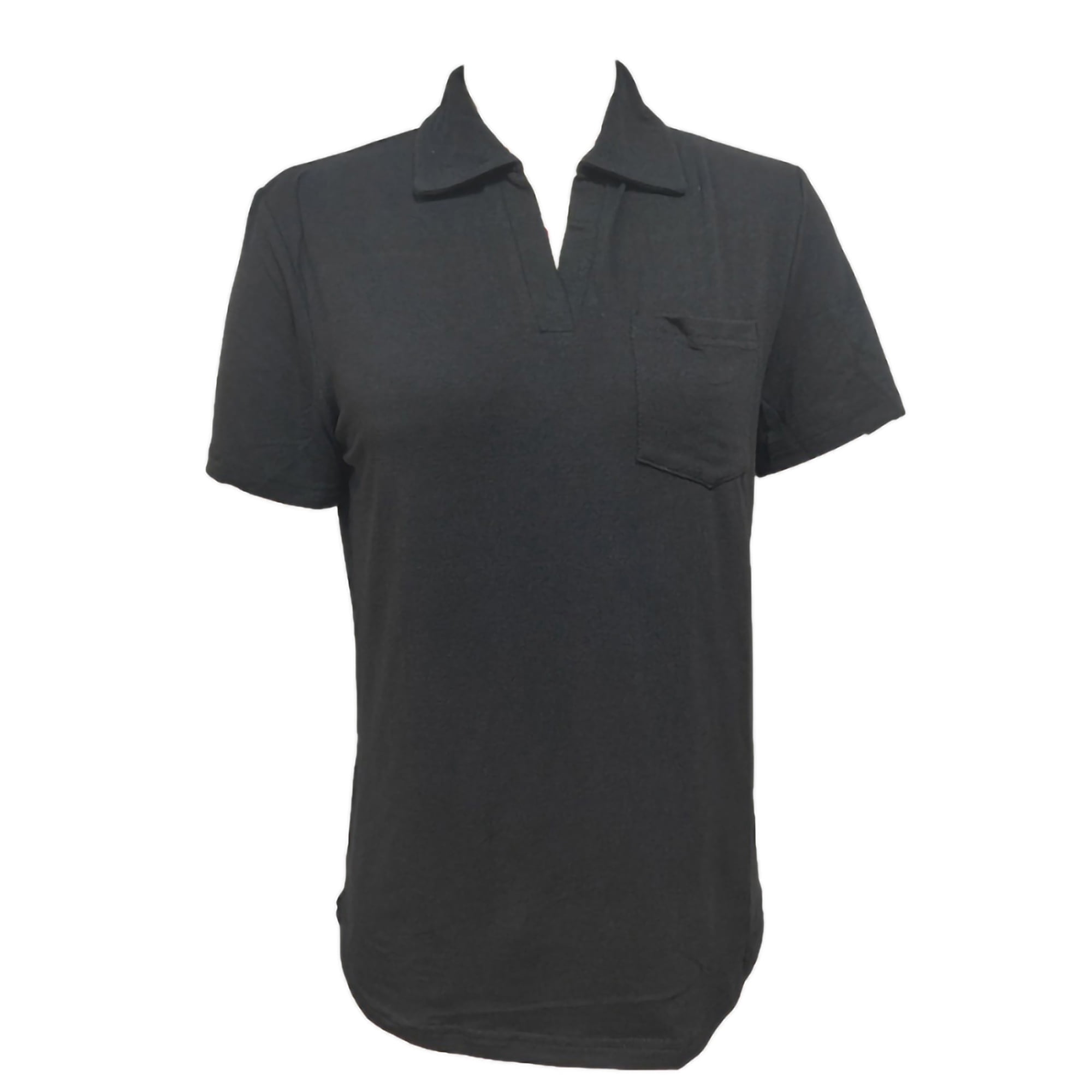 Black polo top ladies 2025