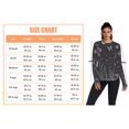 thumbnail image 3 of FORMRS Womens Long Sleeve Shirts UPF 50+ Sun Protection Quick Dry Fishing Hiking Tops, Size S-2XL, Gothic Floral Print, 3 of 8