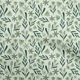 thumbnail image 1 of oneOone Georgette Viscose Light Green2 Fabric Floral Fabric For Sewing Printed Craft Fabric By The Yard 42 Inch Wide, 1 of 5