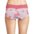 thumbnail image 2 of No Boundaries Juniors Micro Boyshort Panties, Sizes XS-3XL, 2 of 3