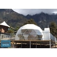 thumbnail image 3 of Tentspaces  - Geodesic Dome Tent For Camping, Double Sided Insulated Liner, Waterproof & Snowproof, 2 Screen Vents for Air Flow, UV Shielding, Easy to Clean, Clear & Durable, 2 Portholes, 3 of 12