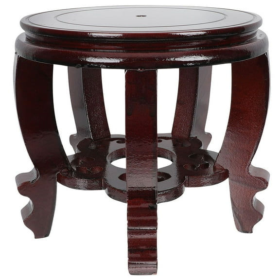 BESTOYARD Aquarium Stand Wood Base Brown Antique Style Home Decor 1Set