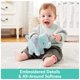 thumbnail image 5 of Elefante de peluche GUND Baby Safari Friends con carillón para bebés, 5 of 8