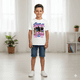 thumbnail image 3 of Playera Infantil Kpop Demon Hunters Diseño Saja Boys Color Blanco Talla, 3 of 4