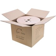 Cables Direct Online 500FT CAT6 Outdoor 23AWG 550MHz UTP Copper Clad Aluminum Solid Bulk Ethernet Cable Direct Burial UV Wire