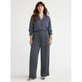 thumbnail image 6 of Free Assembly Women's High Rise Satin Trousers, 6 of 8