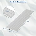 thumbnail image 2 of 1in Aluminum Threshold Ramp for Doorways 700 lb Capacity Entry Ramp with Anti-Slip Surface for Wheelchairs Scooters and Walkers, 2 of 7