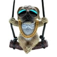 thumbnail image 1 of Accesorios para colgar en retrovisor, colgante para camión, divertido Pug oscilante, adorno colgante para coche para adolescentes, hombres y Estilo C, 1 of 9