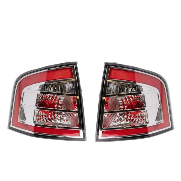EPIC LIGHTING OE Style Halogen Tail Lights Assembly Replacement for FORD 07-10 EDGE [ FO2800209 FO2801209 7T4Z13405B 7T4Z13404B ] Pair