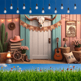 thumbnail image 3 of Rustic Design Western Birthday Banner Cowboy Decor Country Theme for Western Party Cowboy Celebration Rustic Event, 3 of 8