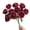 Dark Red, variant on Ruanlalo Artificial Rose 10 Head UV Resistant Fake Silk Flower Valentine's Day Wedding Party Table Centerpiece DIY Vase Faux Bloom Decoration