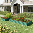 thumbnail image 2 of Vineego 8x4x1FT Raised Garden Bed Kit, Galvanized Planter Raised Garden Boxes Outdoor, Square Large Metal Raised Garden Beds, 2 of 7