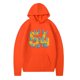 thumbnail image 1 of MHFRRA Sudadera con Capucha y Estampado de Letras para Primavera y Otoño de 2024, Camisa Informal de Manga Larga con Capucha Naranja, 1 of 2
