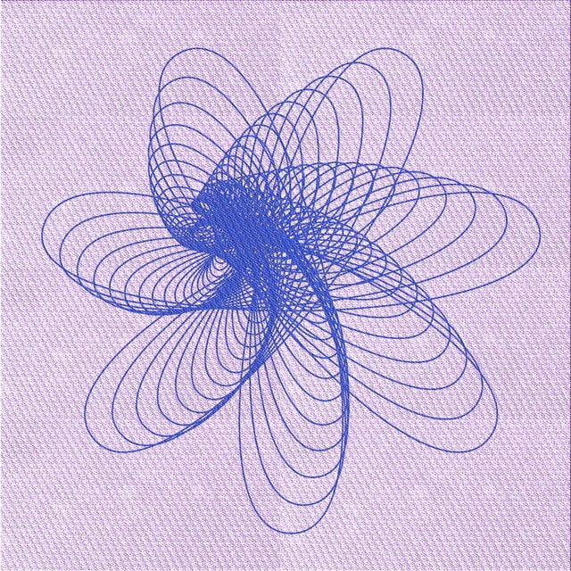Ahgly Company Tapis d'Intérieur Lavable en Machine Carré Transitionnel Mimosa Violet, 4 Pieds Carré