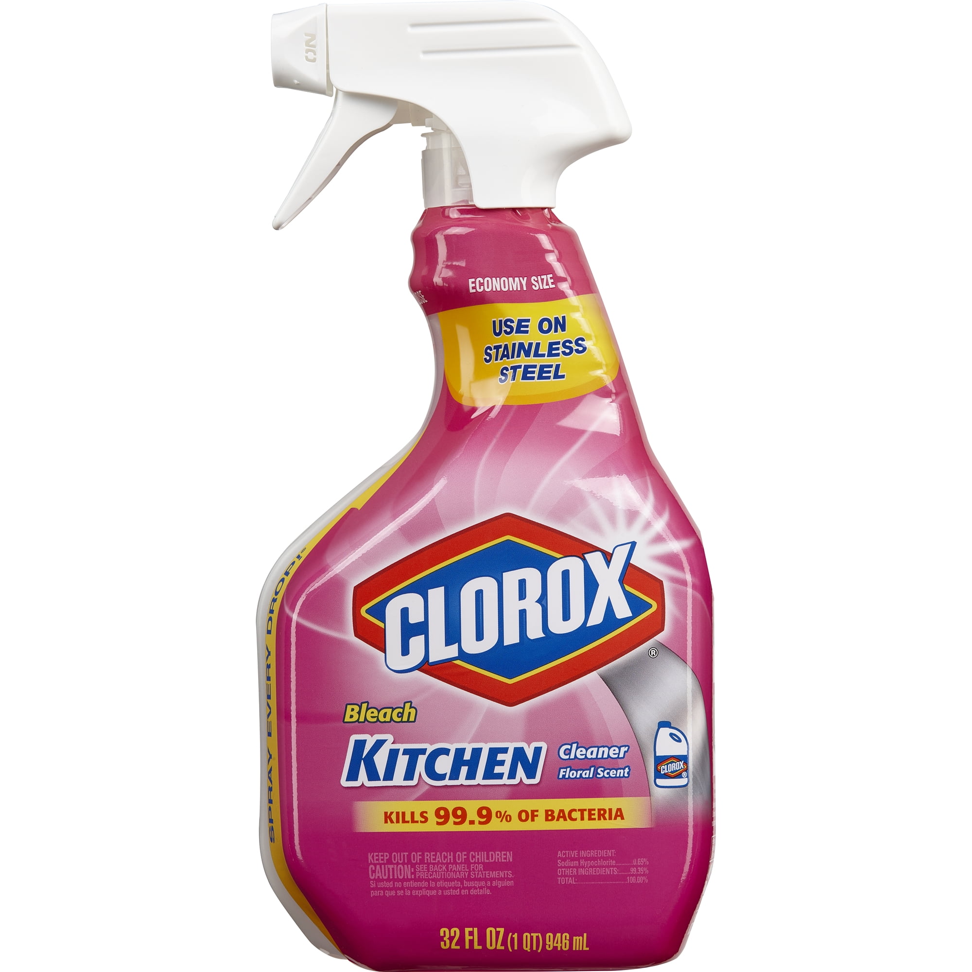 Clorox Bleach Cleaner Kitchen Spray Fl Scent 32 Oz Com