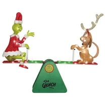 3 Ft. 2" Dr. Seuss™ How the Grinch Stole Christmas Grinch & Max Teeter Totter Outdoor Decoration