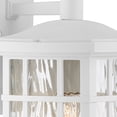 thumbnail image 6 of Stonington 1-Light Matte White Outdoor Wall Lantern, 6 of 6