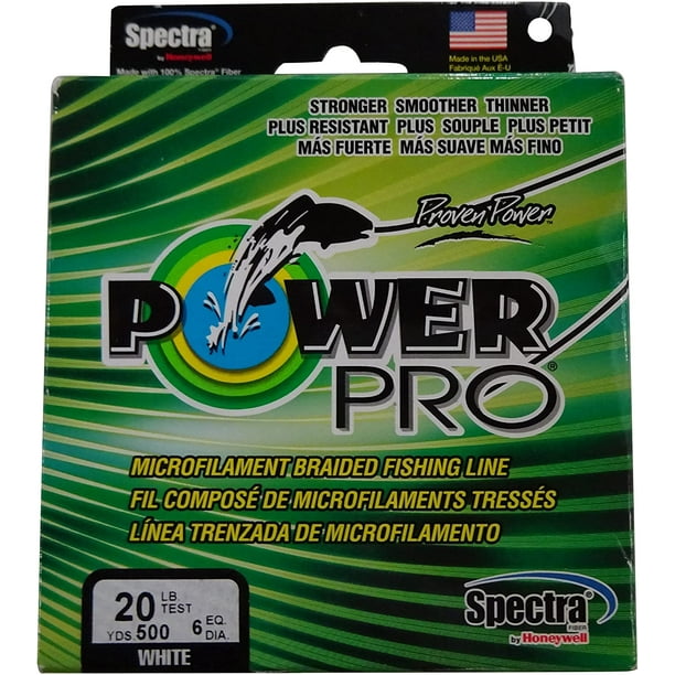 PowerPro Power Pro 21100200500W Braided Spectra Fiber Fishing Line