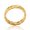 Gold, variant on Women's Wheat Ear Ring Stainless Steel Statement Ring 18K Gold Plated Band Ring Cool Ring Fashion Jewelry Gift for Her Size 6 7 and 8