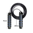 thumbnail image 2 of Skipping Rope With Ball Bearings Foam Handles For Like Speed Training, Endurance Training Blue, 2 of 5