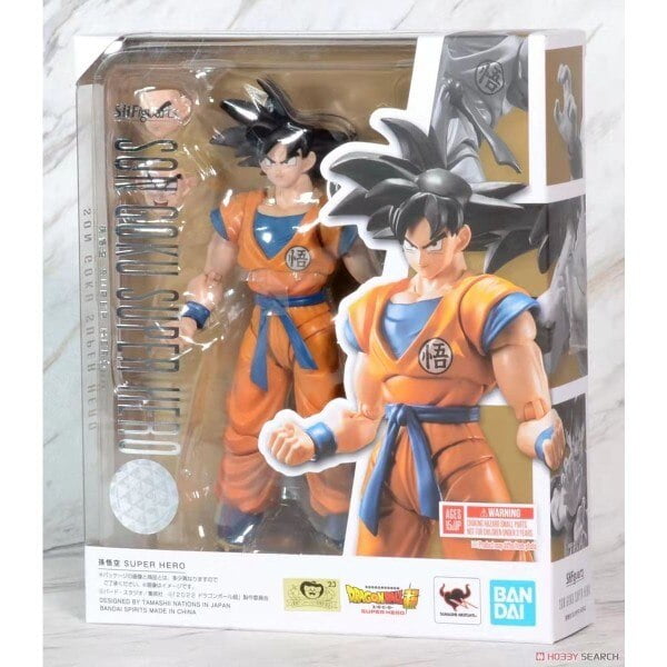 Figuras de acción originales de Dragon Ball Shf, Vegeta, Goku, Gohan, Android 16, Super Figuarts, Super Hero, colección limitada, regalo de juguete