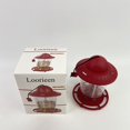 thumbnail image 3 of Loorieen Bird feeders,Lantern Bird Feeder, Red, 8 inches high 6 inches Wide at top, 3 of 10