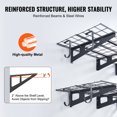 thumbnail image 6 of KFFKFF 2 piece 6x2 ft garage storage wall mounted heavy duty shelving rack, 6 of 9