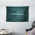 thumbnail image 1 of Constellation Tapestry, Astronomy Class Scientific School Decor Chalkboard Detailed Star Clusters, Wall Hanging for Bedroom Living Room Dorm Decor, 60W X 40L Inches, Green White, by Ambesonne, 1 of 2