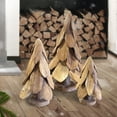 thumbnail image 2 of Decorative Table Top Pine Tree Sculptures - Set of 3, 2 of 6
