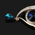 thumbnail image 5 of Segolike 4xCrystal Eye Brooch Tear Drop Sparkly Rhinestone Party Broach Pin Jewelry 4 Pcs, 5 of 7