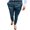 Blue, variant on Mens Lounge Pants Men's Casual Striped Print Skinny Pencil Pants Zipper Elastic Waist Pants Trousers Men Work Pants Blue XXL