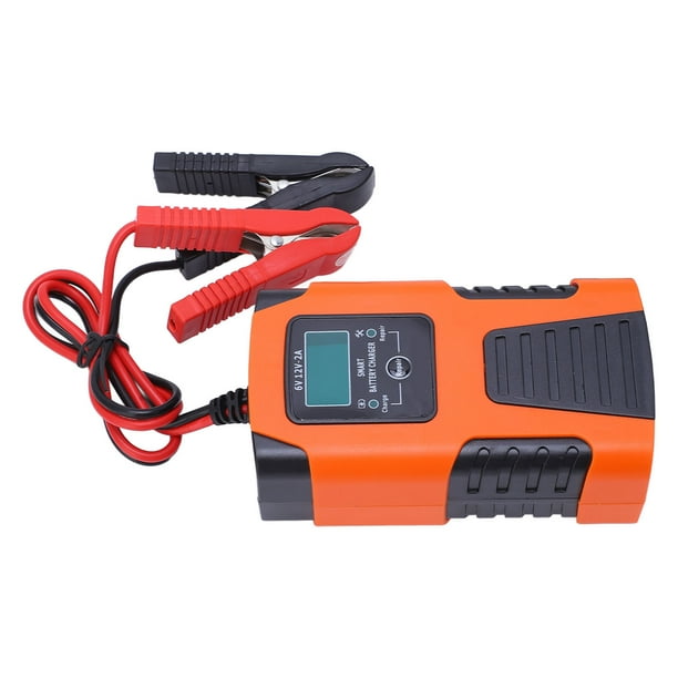 Cargador de batería automático, cargador de batería inteligente Cargador automático multifunción Cargador de batería Características mejoradas NikouMX herramienta