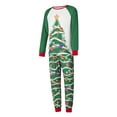 thumbnail image 3 of Nituyy Christmas Pajamas for Family 2023 Plus Size Matching Christmas Pjs Family Set Reindeer Print Holiday Sleepwear Outfit, 3 of 9